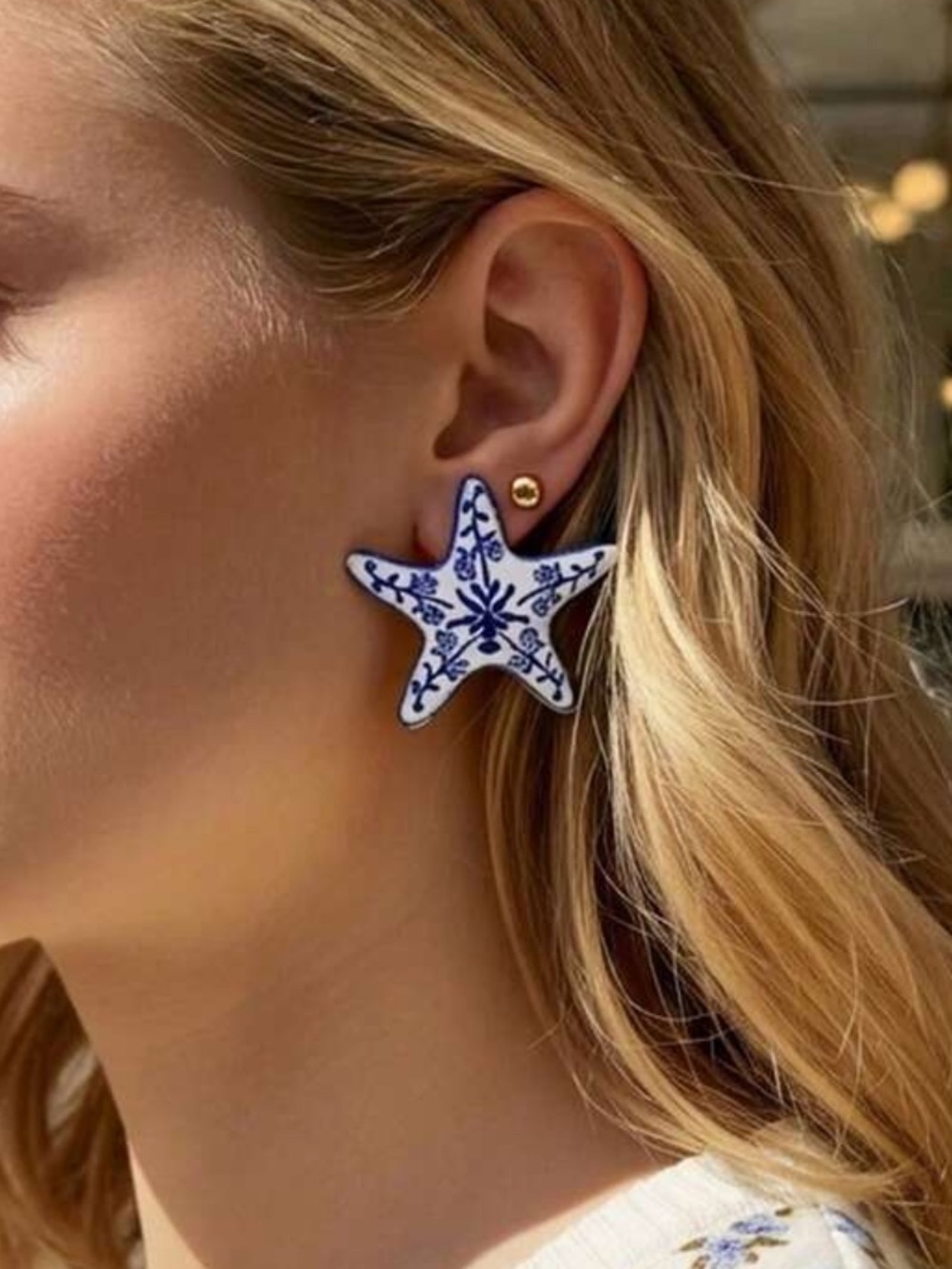 Starfish Statement Earrings Q1120